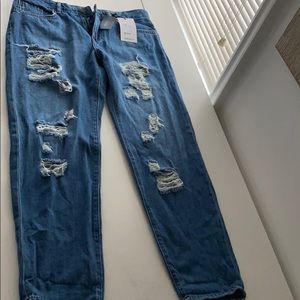 Brand new FOREVER 21 boyfriend for denim jeans